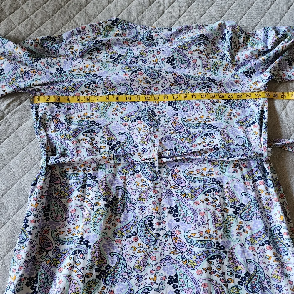 Vera Bradley Paisley‎ Robe Small/Medium